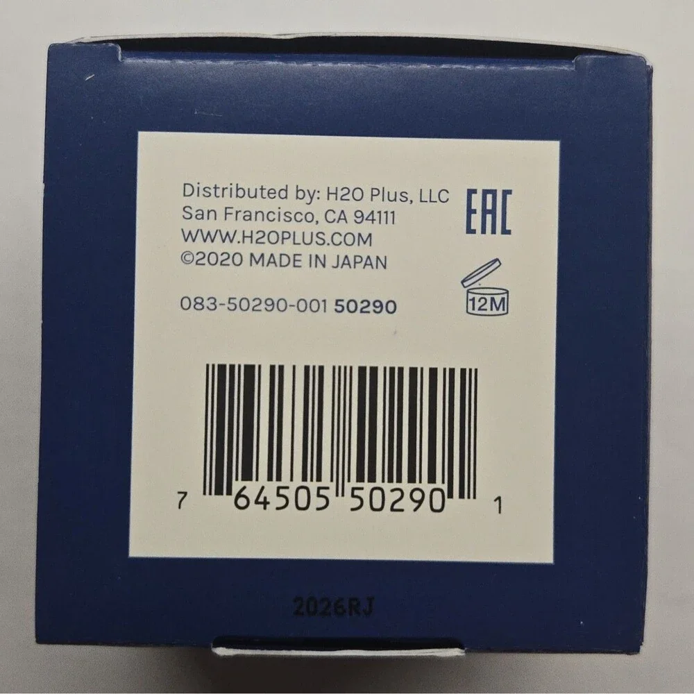 H2O+ Hydration Sensitive Gel Cream Moisturizer 1.7 oz 50ml New in Box Japan